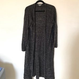 Charlotte Russe Long Woven Cardigan Duster (L-XL)